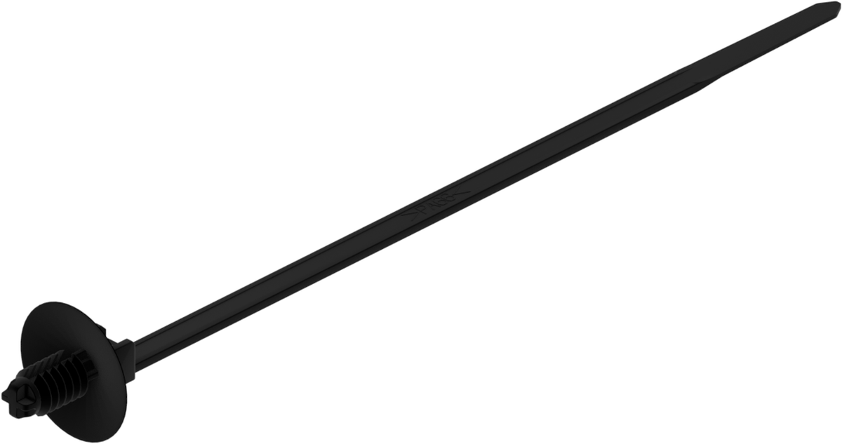MOUN WIRE TIE CLIP HD BLK NAIL