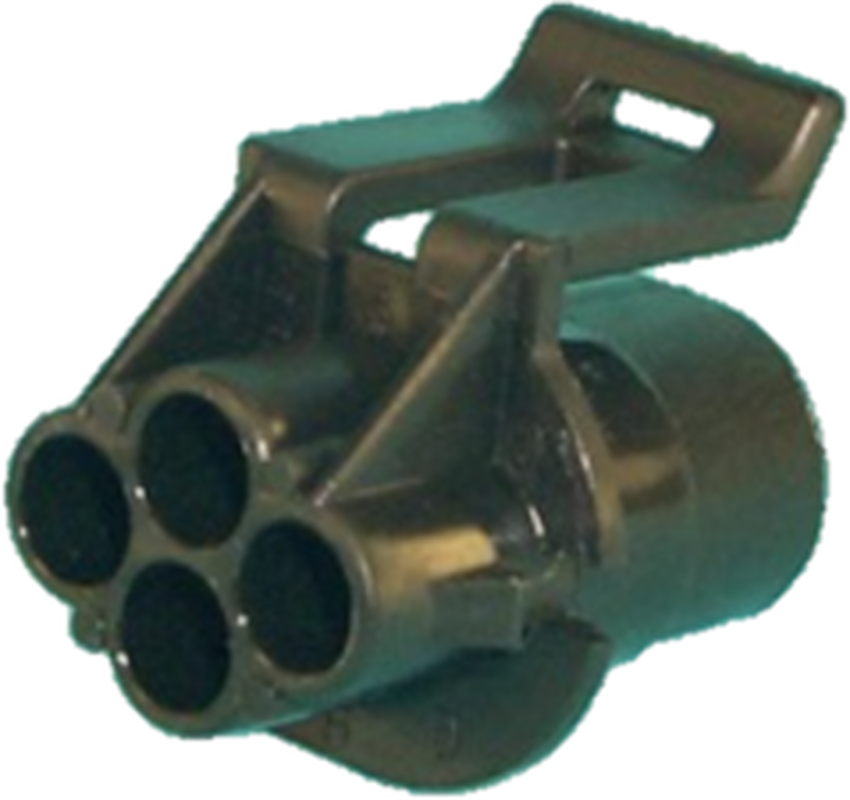 4 Way F MetriPack (M/P) 1.5 Sealed Connector Black