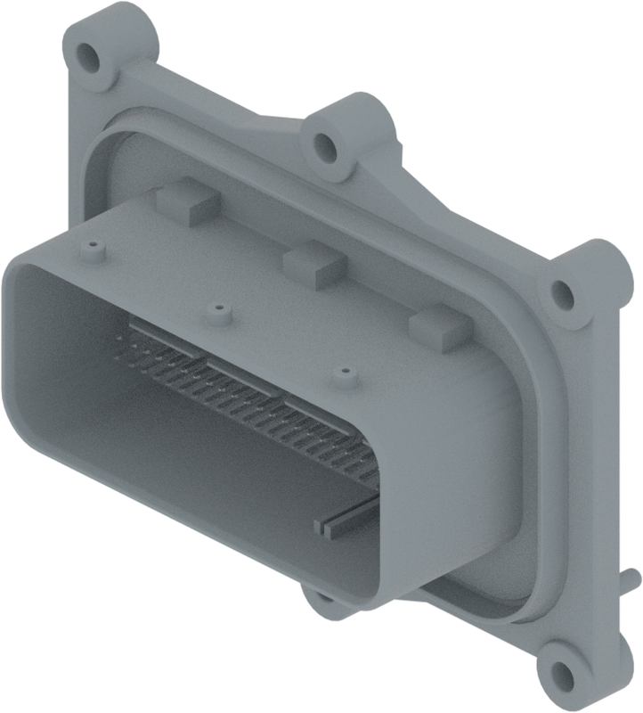 96 Way M OCS 1.2 Sealed Connector Gray-Dark
