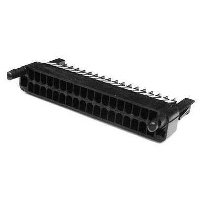 36 Way F MIC/P 100 Sealed Connector Black