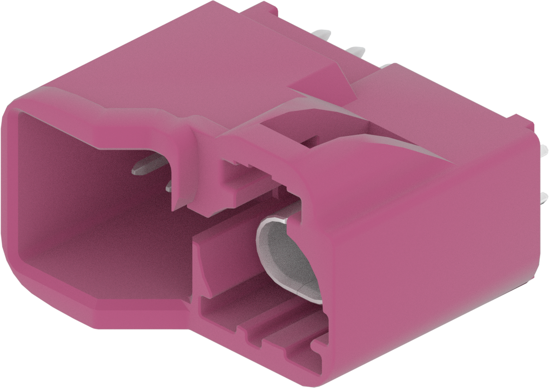 1 Port 1 Row Male H-MTD Violet Code D