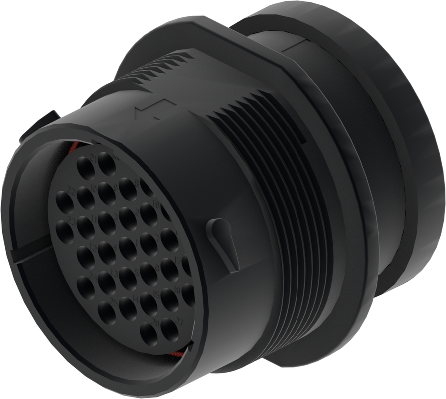 31 Way Female HES 1.6 Sealed Connector Black