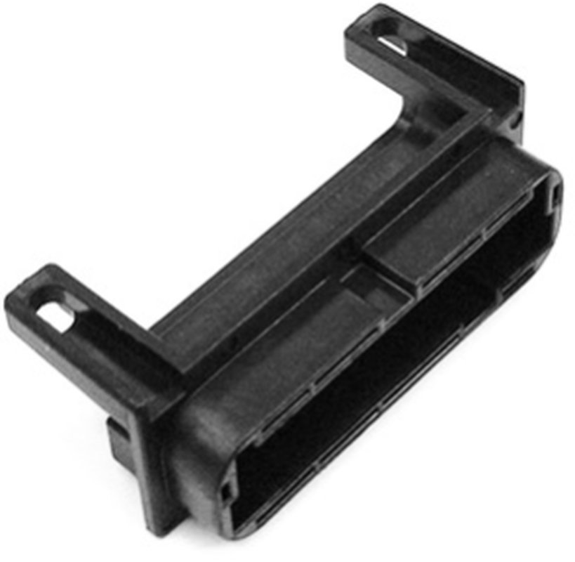 24 Way M MIC/P 1.0 Sealed Connector Black