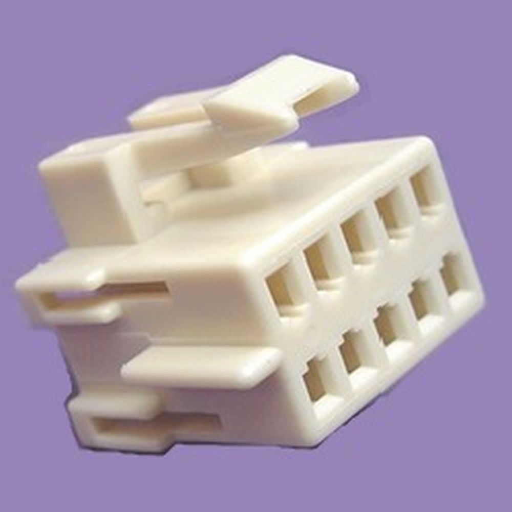 10 Way F MetriPack (M/P) 150 Unsealed Connector Cream