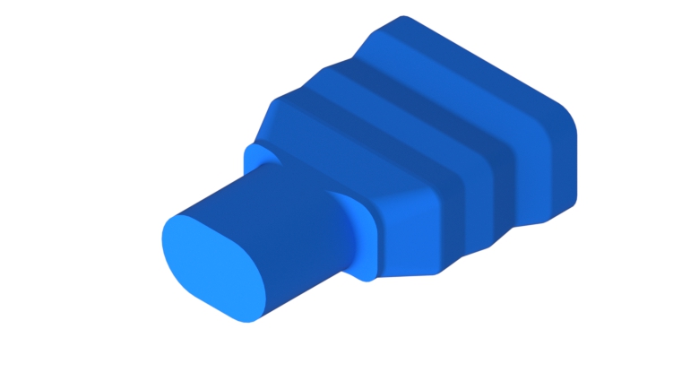 PLUG SEAL FITS TO 4.2*2MM RECTANGULAR CAVITY