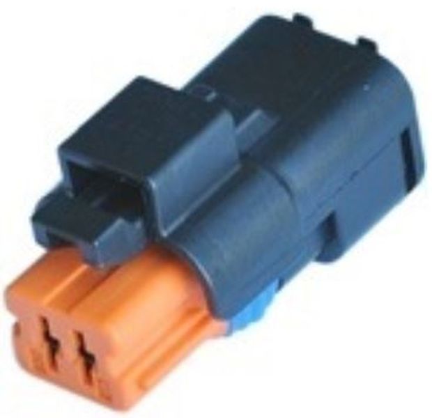 2 Way F 1.5 SICMA Mini Sealed Connector Orange