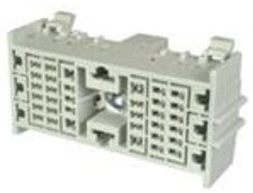 42 Way F GT 1.5 2.8 MetriPack (M/P) 6.3 8.0 Unsealed Connector Gray-Light