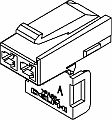 2 Way F MetriPack (M/P) 280 Unsealed Connector Blue