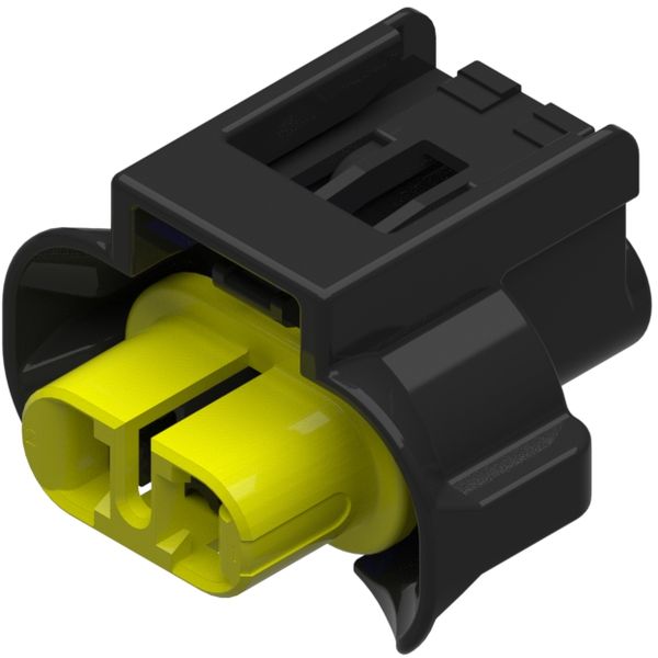 2 Way Female APEX Halogen Bulb Series Connector Black