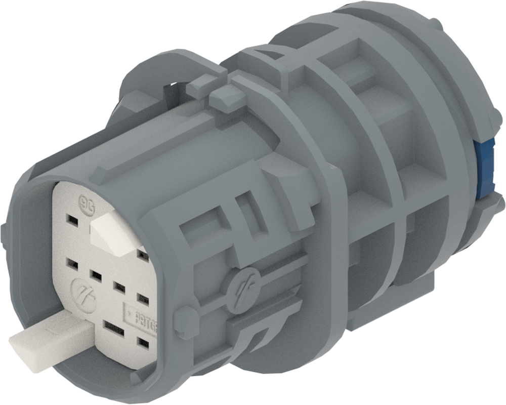 14 Way M SICMA 1.5 2.8 Sealed Connector Gray