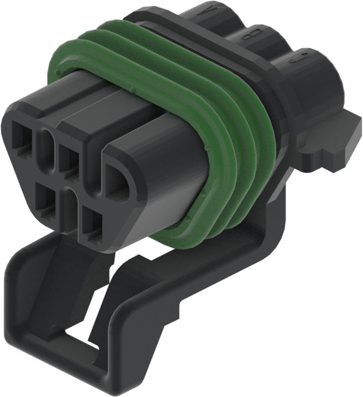 4 Way F MetriPack (M/P) 1.5 Sealed Connector Black