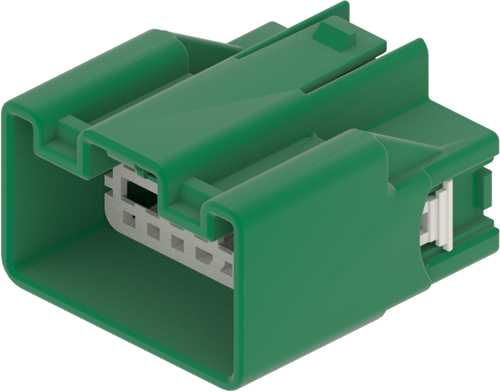 16 Way M OCS 1.5 Unsealed Connector Green