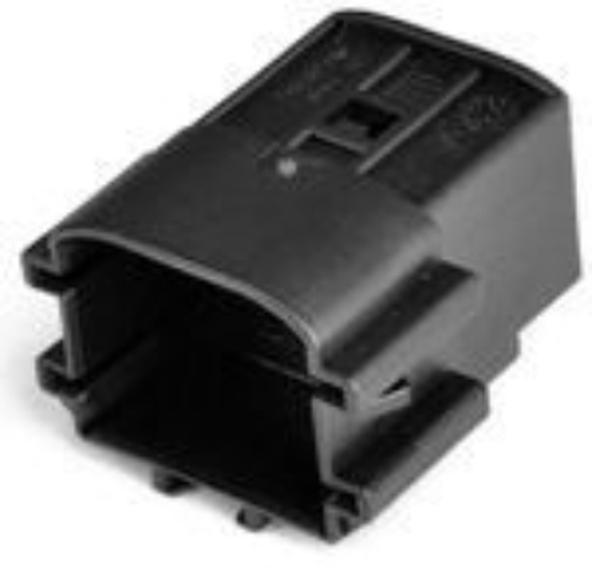 14 Way M DCS-2 1.5 TAB 5.8 Unsealed Connector Black