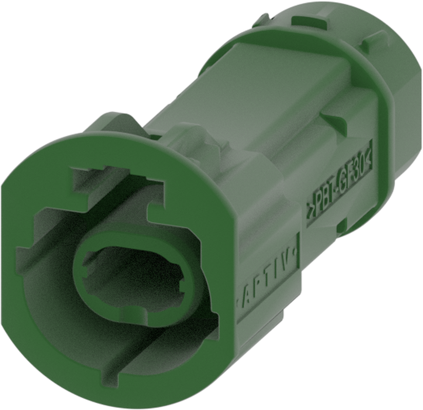 1 Port 1 Row Male H-MTD May Green Code E