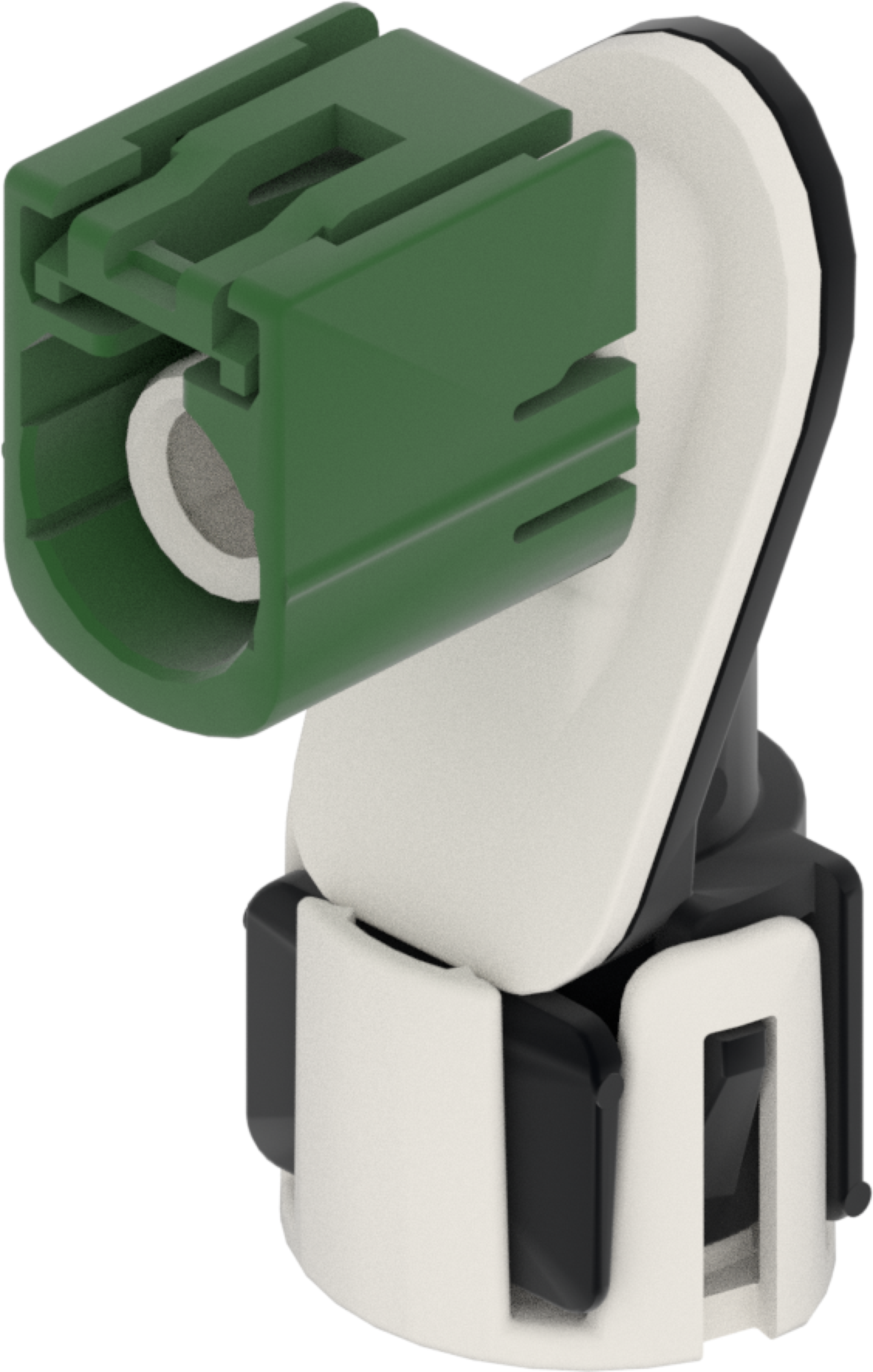 1 Port 1 Row Female Fakra Green Code E