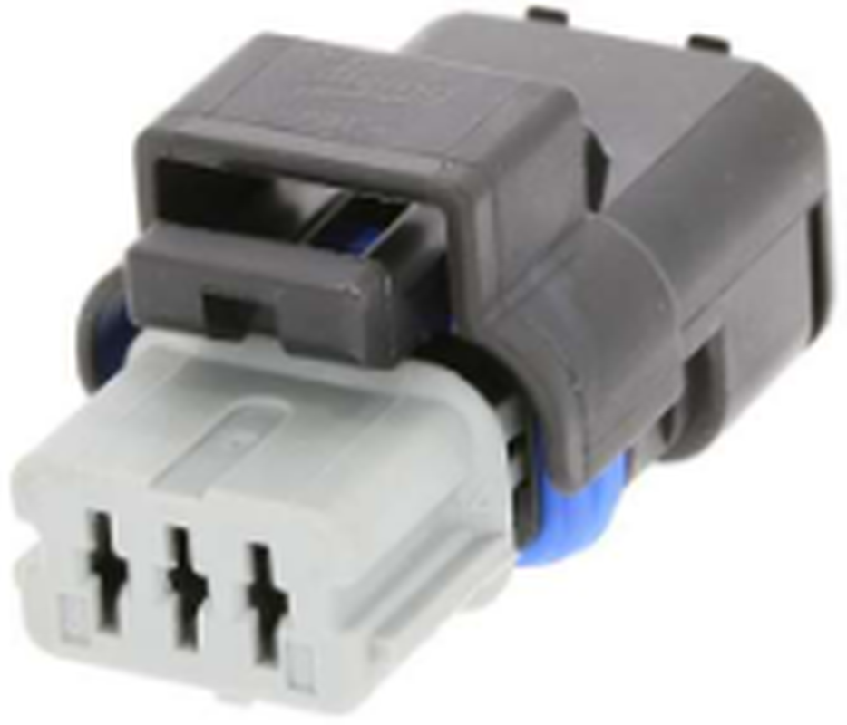 3 Way F SICMA-3 1.5 Sealed Connector Gray