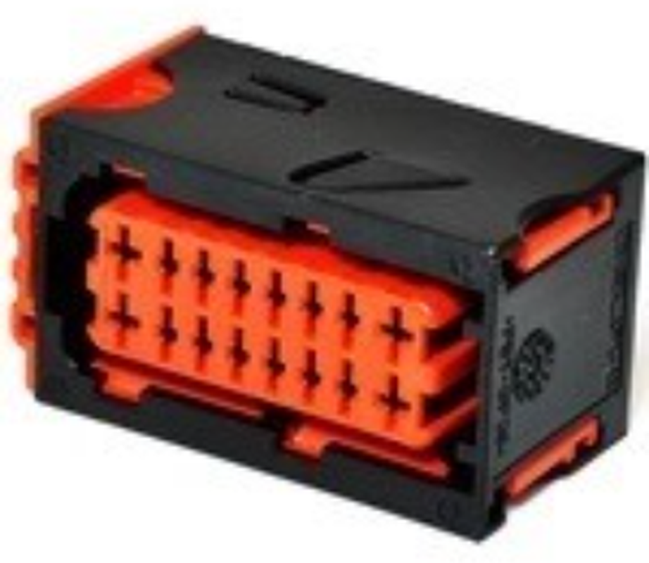 16 Way F BTS 1.5 2.8 Unsealed Connector Black
