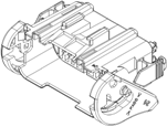 24 Way F GT 150 280 Sealed Connector Black