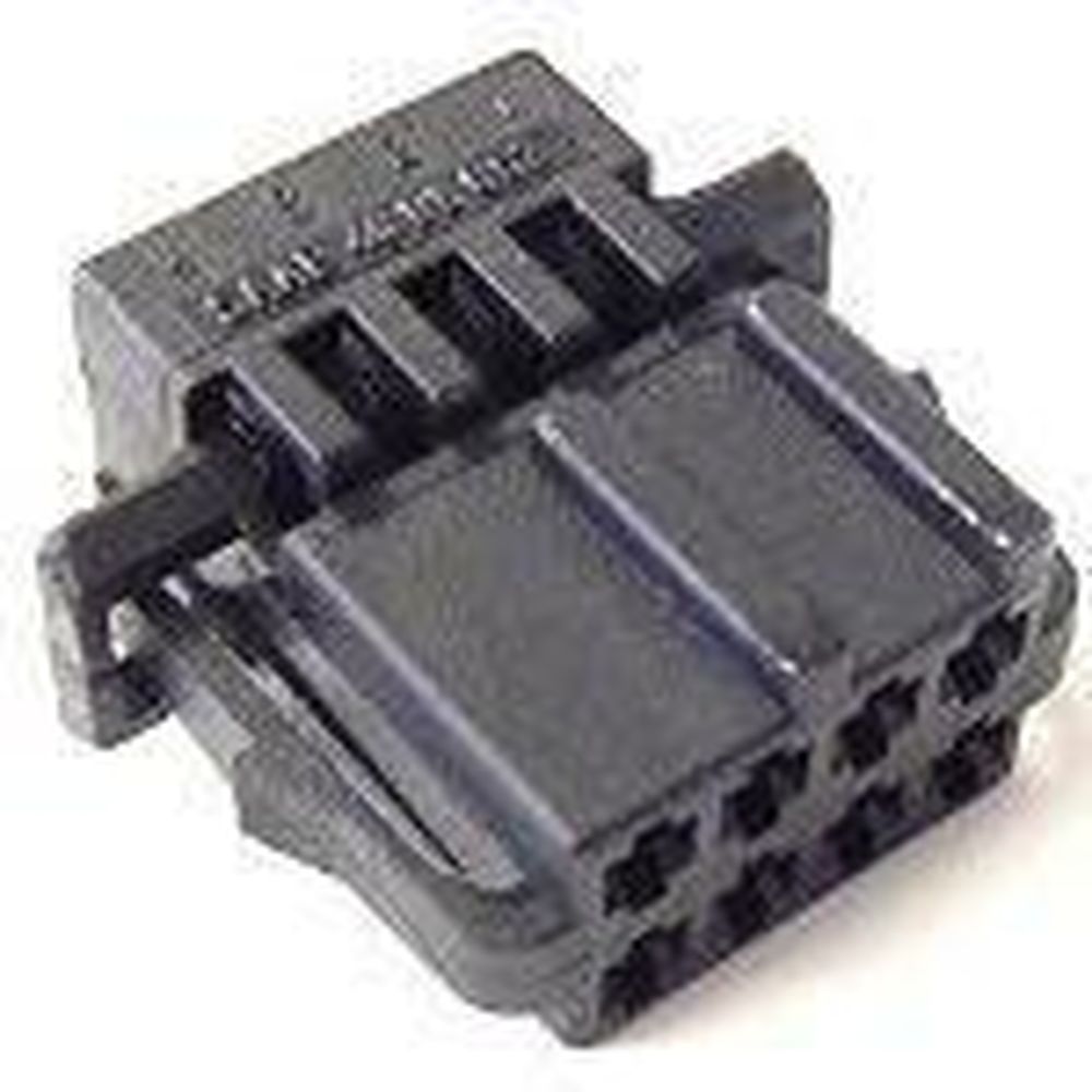 8 Way F APCS (DCS) 1.5 Unsealed Connector Black