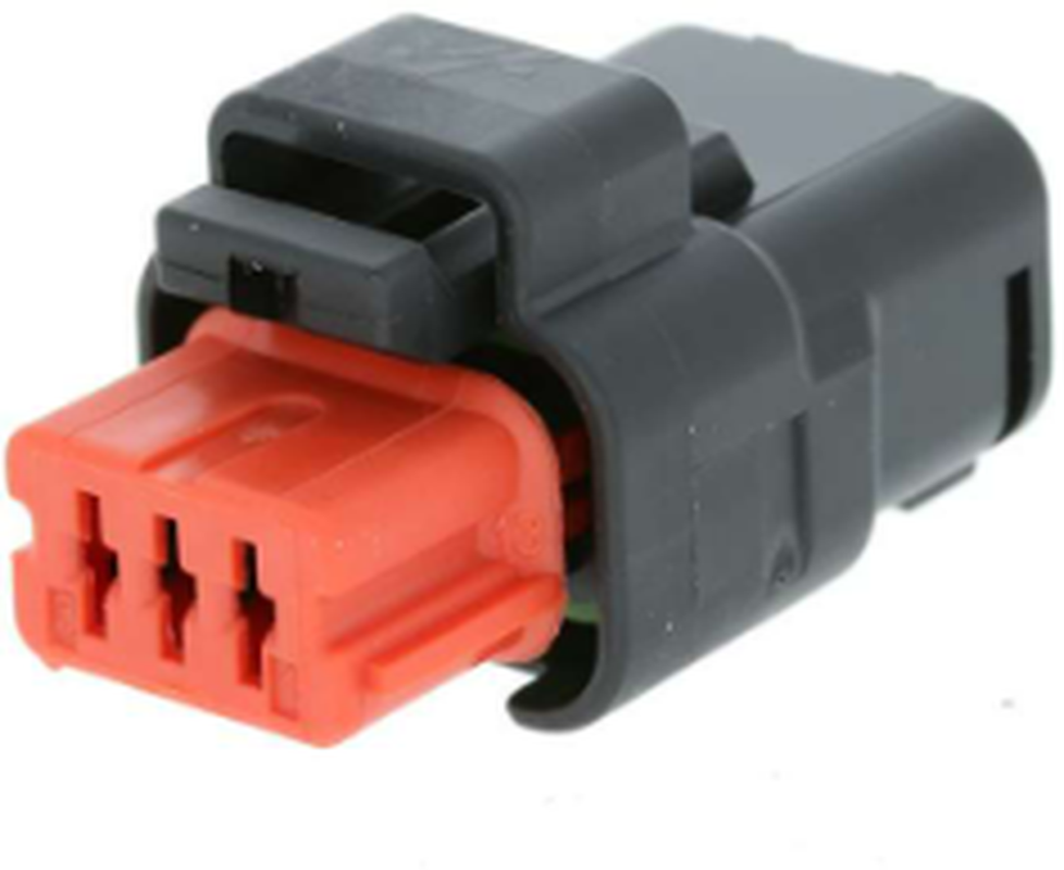 3 Way F SICMA-3 1.5 Sealed Connector Red