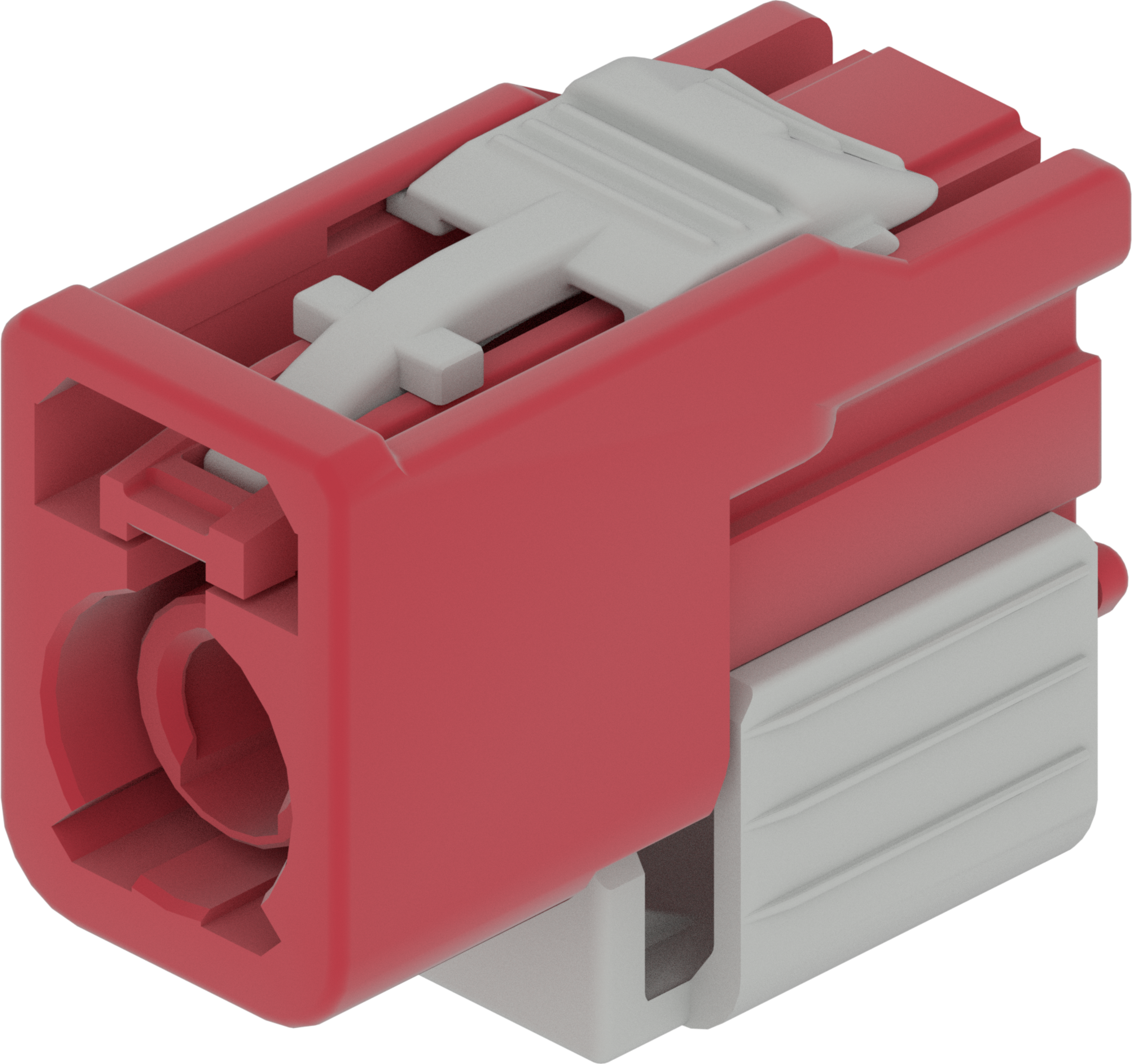 1 Port 1 Row Female Fakra Red Light Code L