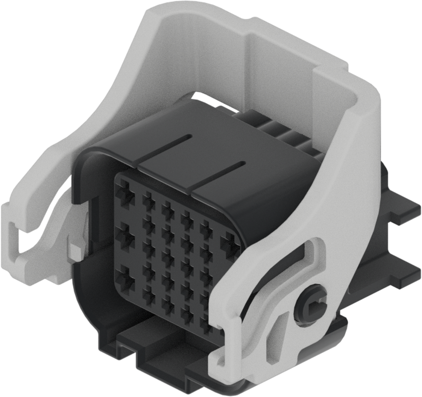 26 Way F ATS 2.8 DSQ 1.5 Sealed Connector Black