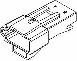 2 Way M MetriPack (M/P) 630 Unsealed Connector Black