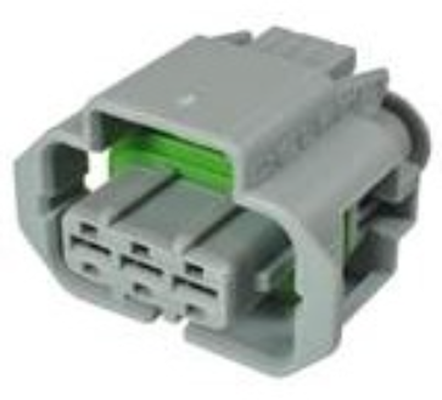 3 Way F ATS 2.8 Sealed Connector Gray