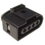 4 Way F APCS (ATS) 2.8 Sealed Connector Black