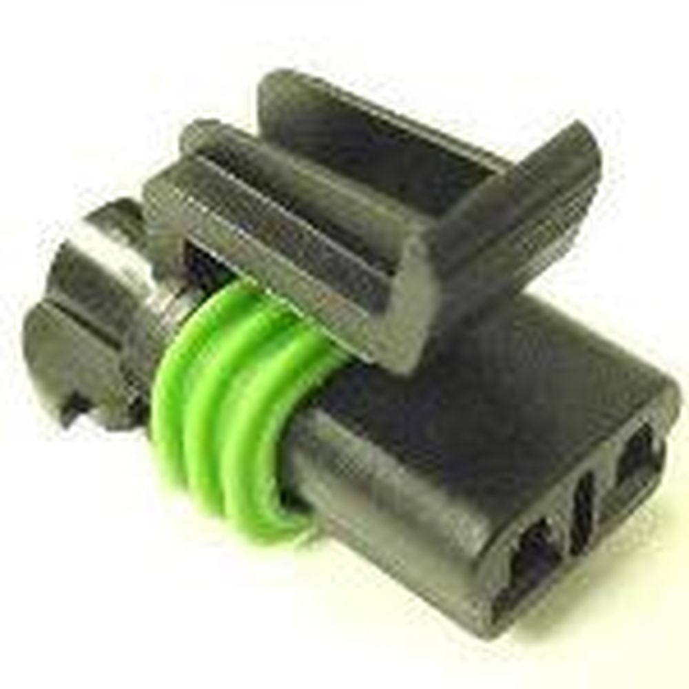 2 Way F MetriPack (M/P) 280 Sealed Connector Black