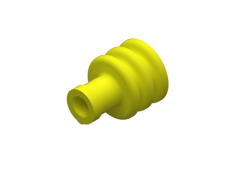 SINGLE WIRE SEAL FITS TO 4.4 mm CAVITY