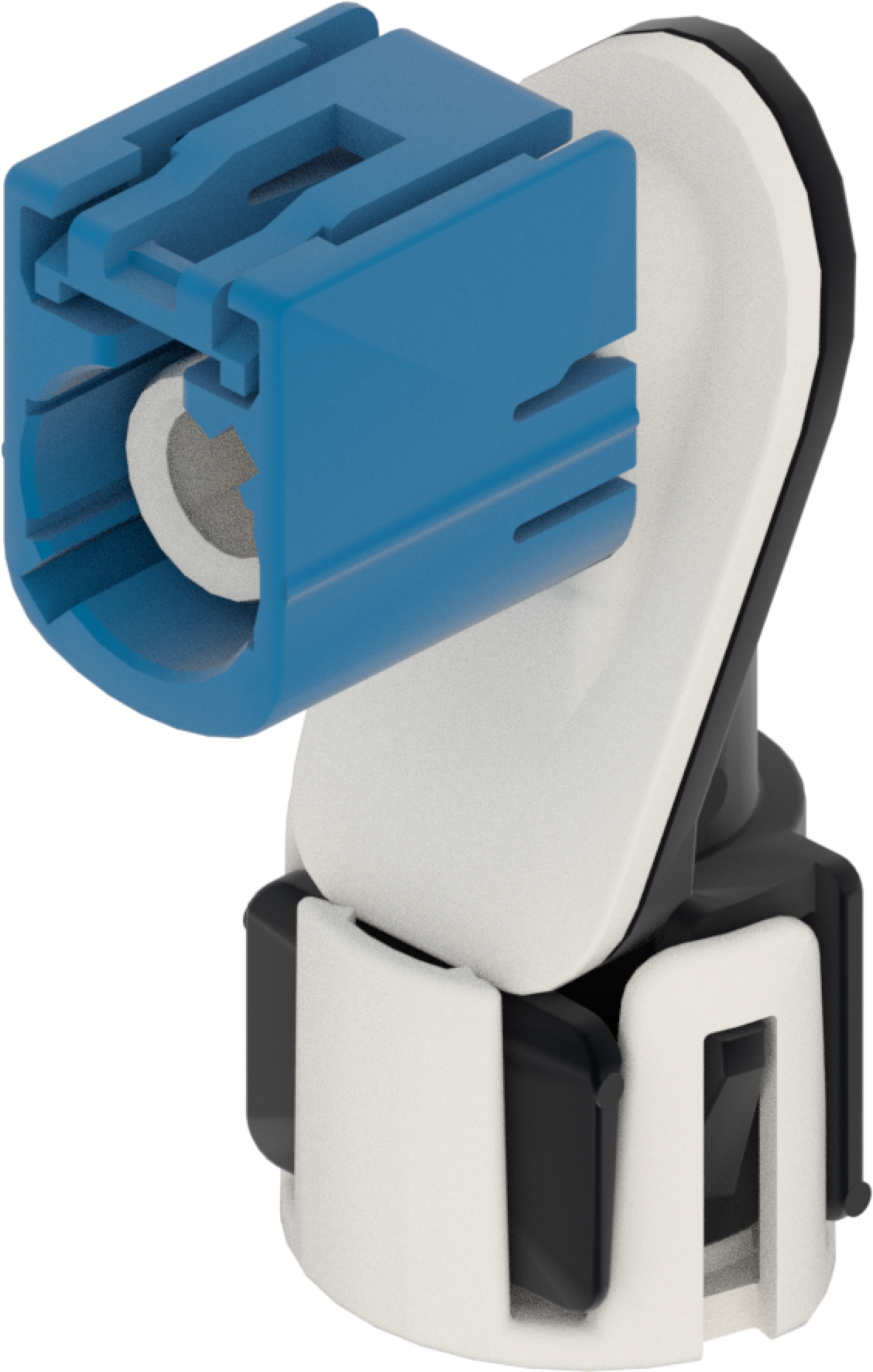 1 Port 1 Row Female Fakra Blue Code C