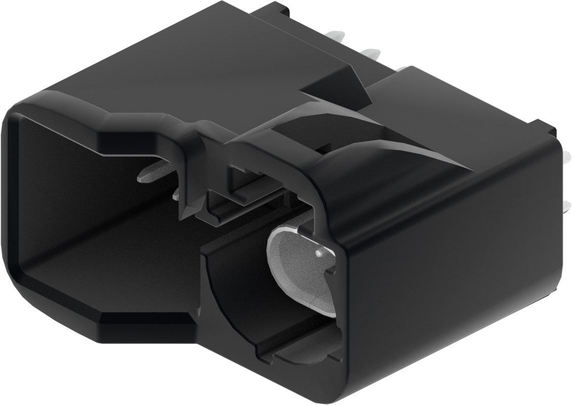 1 Port 1 Row Male H-MTD Black Code A