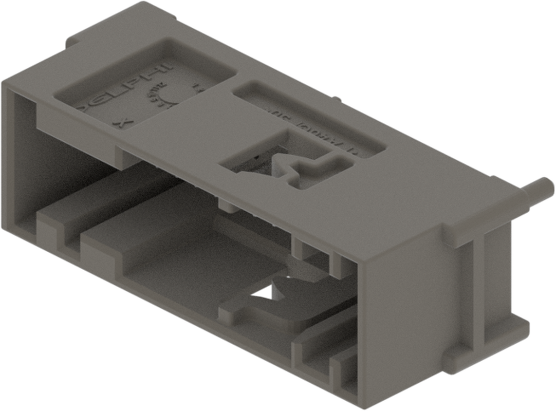 32 Way M MQS 0.64 Unsealed Connector Gray-Medium