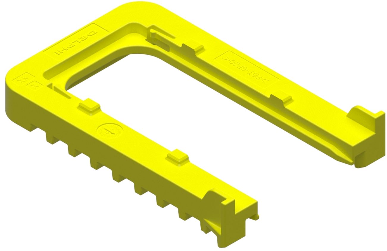 MOUN BRKT CLIP CONN YELLOW