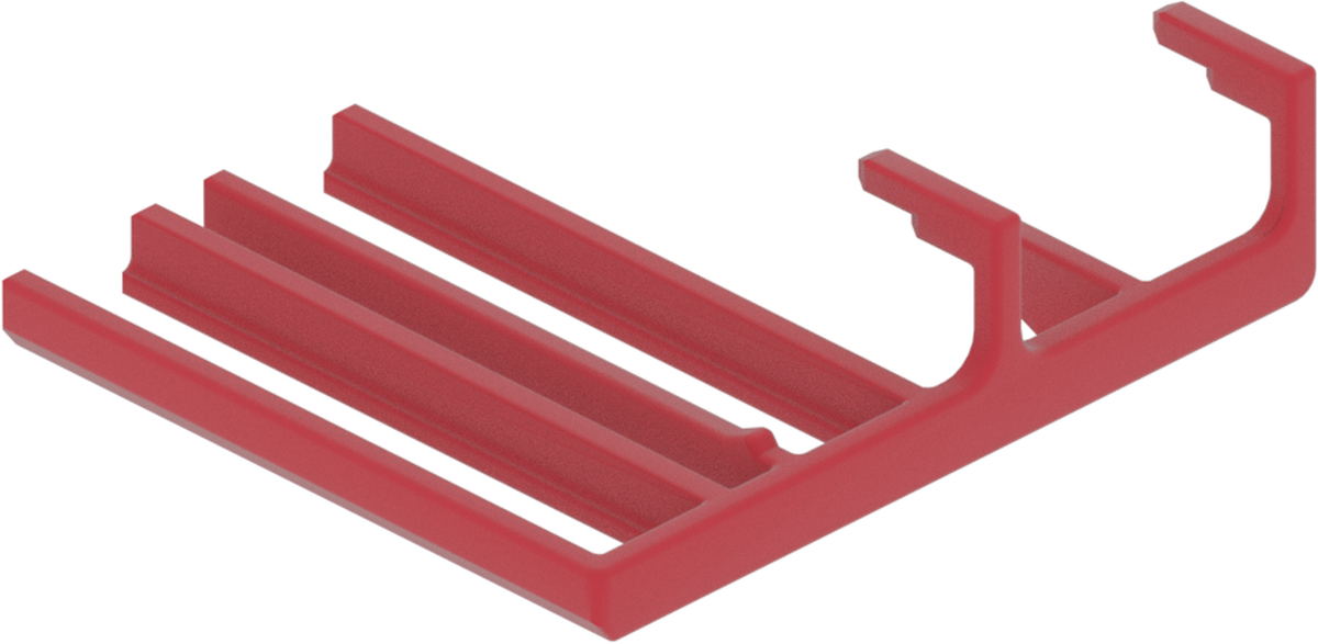 LOCK TPA/CLIP RED