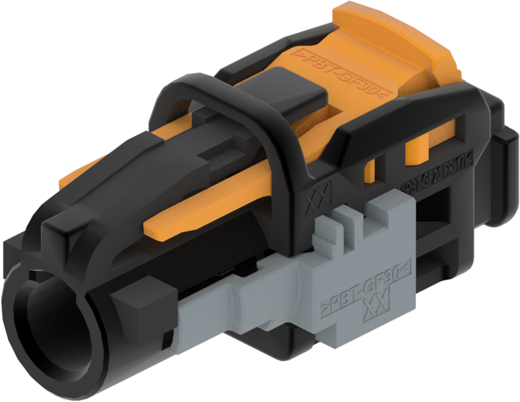 1 Port 1 Row MCA-B Female Mini Coax Black Code A
