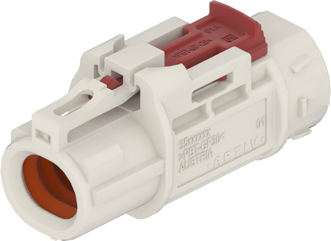 1 Port 1 Row Female H-MTD White Code B