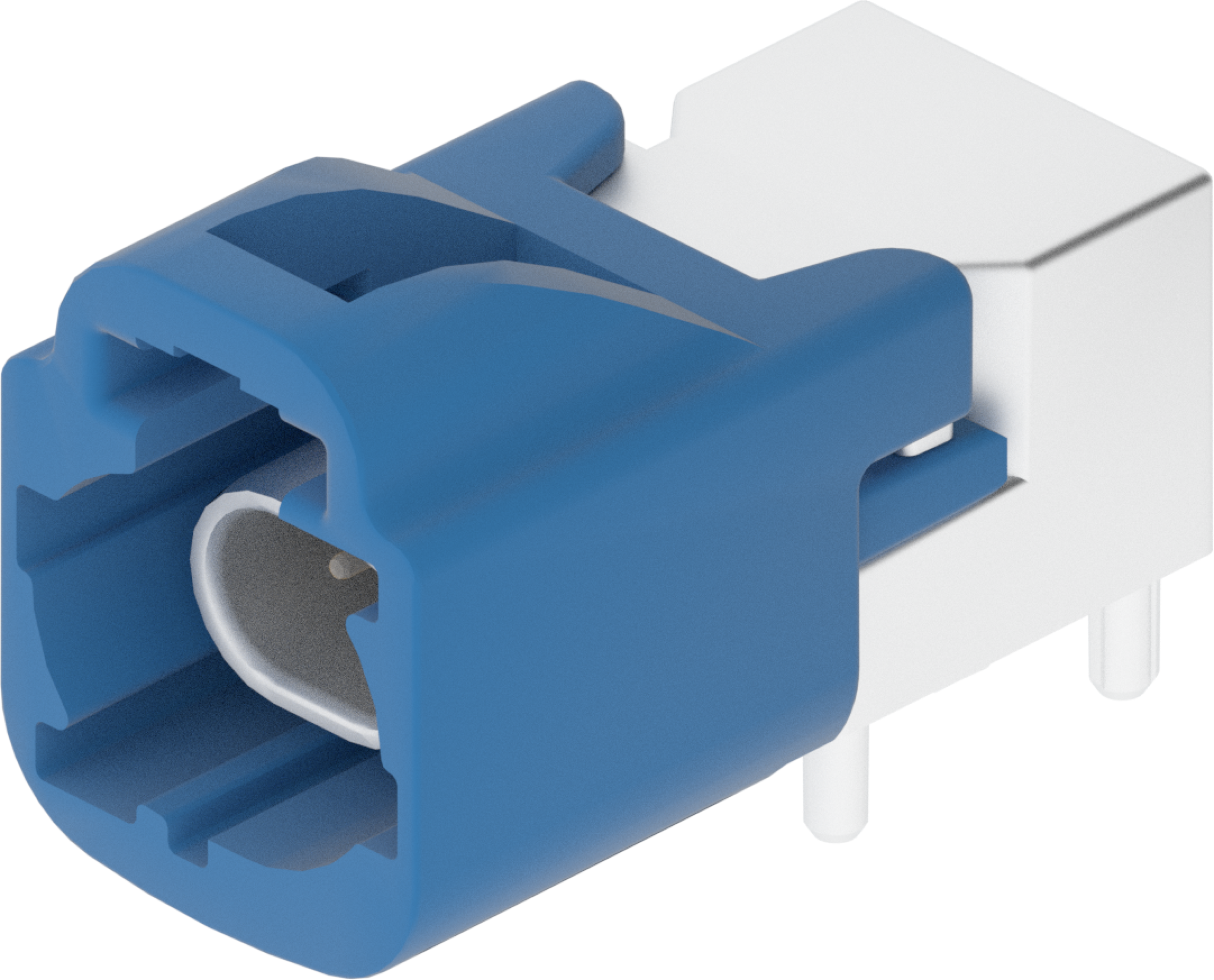 1 Port 1 Row Male H-MTD Blue Code C