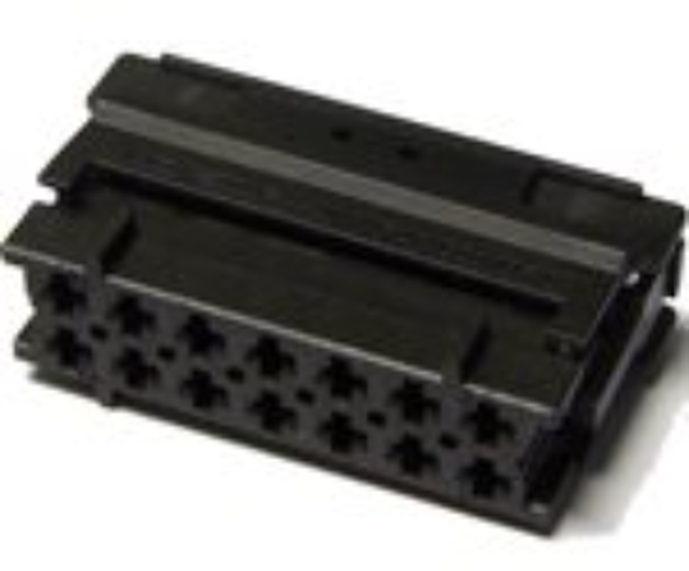 14 Way F MCP 2.8 Unsealed Connector Black
