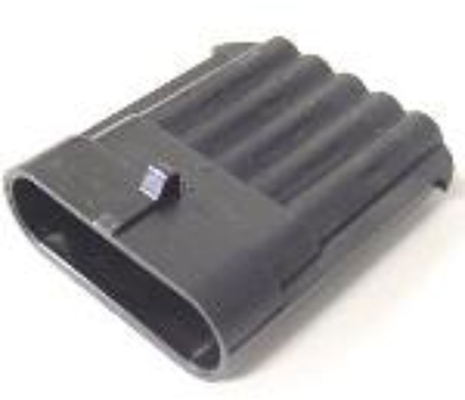 5 Way M MetriPack (M/P) 1.5 Sealed Connector Black