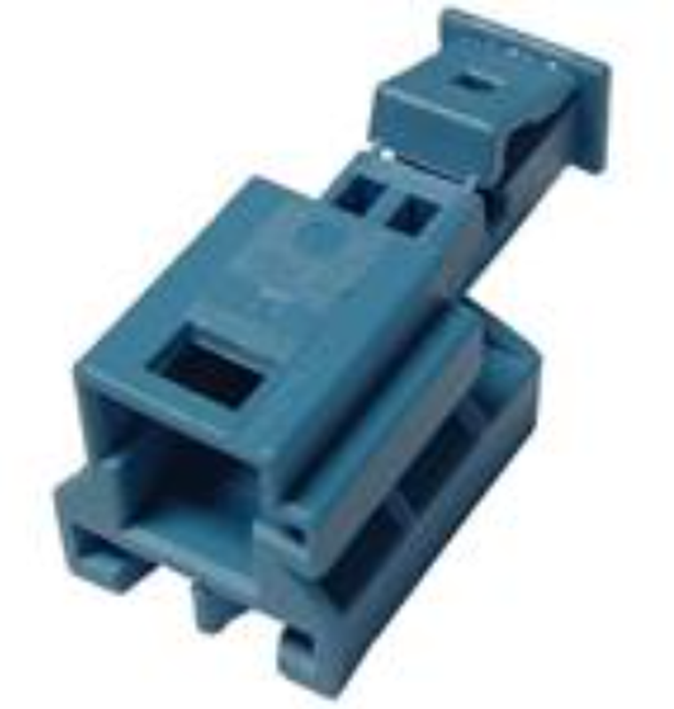 2 Way M MTS 0.64 Unsealed Connector Blue