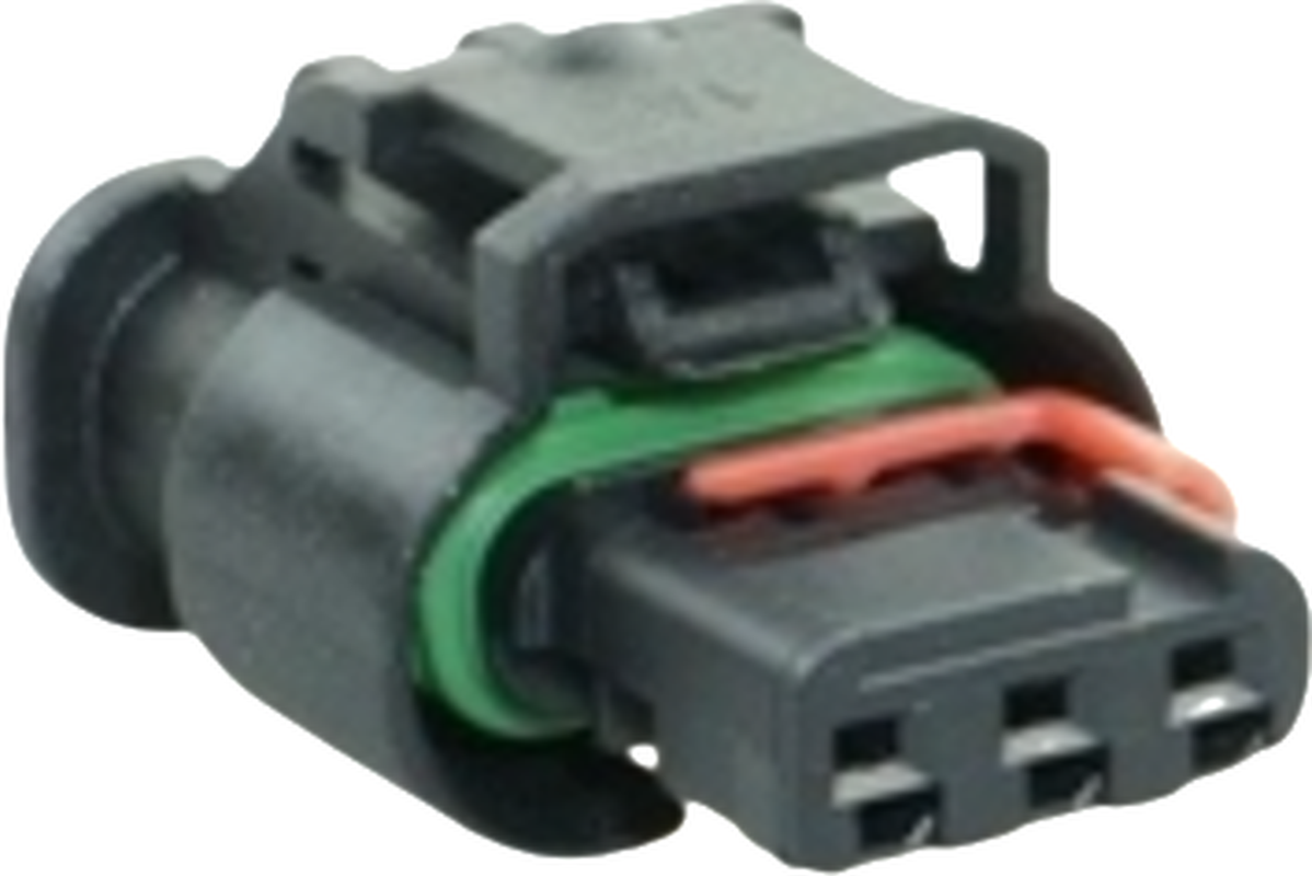 3 Way F MCP 1.2 Sealed Connector Black