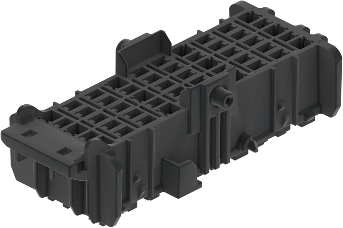 50 Way F OCS 1.5 2.8 Unsealed Connector Black
