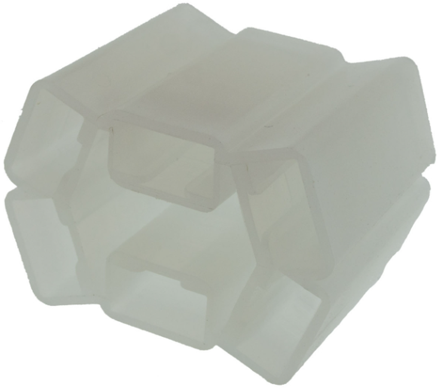 6 Way F 56 Series 6.3 Unsealed Connector Natural