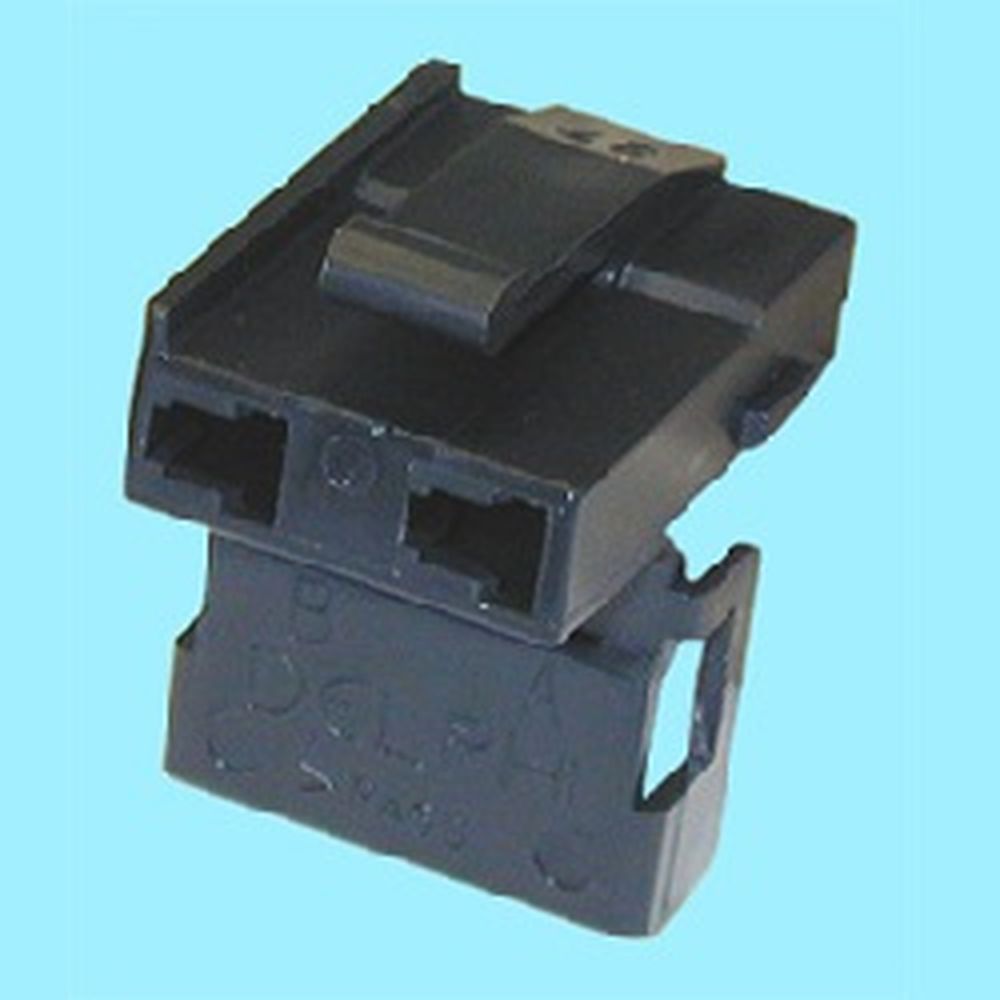 2 Way F MetriPack (M/P) 280 Unsealed Connector Black