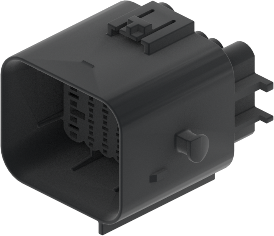 26 Way M 2.8 TAB TTS 1.5 Sealed Connector Black