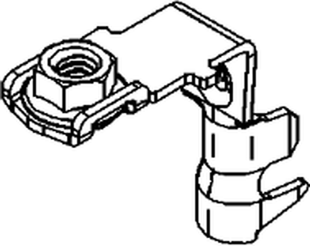 RING ANGLE Unsealed Terminal Cross Sec (6 - 10 mm²)