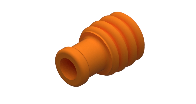 SINGLE WIRE SEAL FITS TO 4.4 mm CAVITY