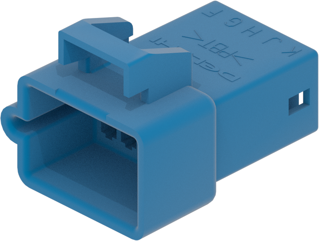 10 Way M MetriPack (M/P) 1.5 Unsealed Connector Blue